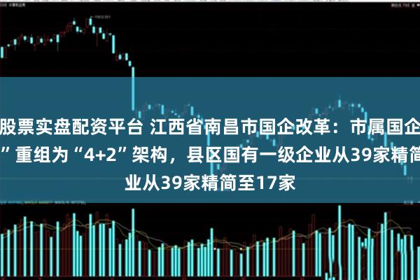 股票实盘配资平台 江西省南昌市国企改革：市属国企从“9+1”重组为“4+2”架构，县区国有一级企业从39家精简至17家